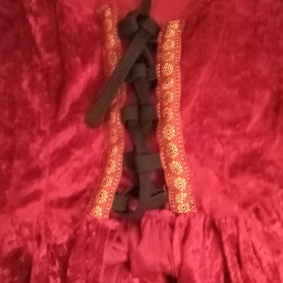 Renaissance / Christmas Peasant women's costume size XL - Picture 4 of 8